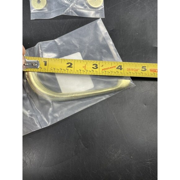 New Liberty Hardware Drawer Cabinet Pulls Gold Tone 10 Count Modern Curved 4641 - Picture 5 of 5